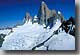 Fitz Roy vom Cerro Meson aus gesehen