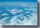 Aus dem Flugzeug von Puerto Montt nach Punta Arenas: ein Panoramaflug!