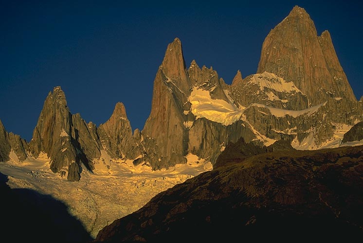 Light on Cerro Torre