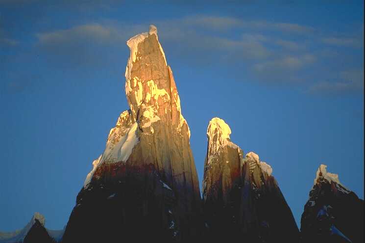 Light on Cerro Torre